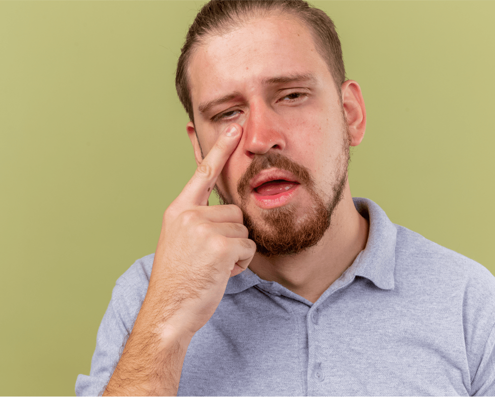 eye irritation and redness treatment