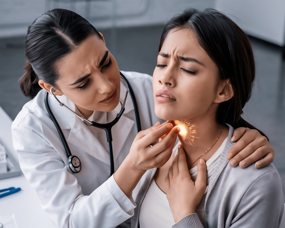 tonsillitis and sore throat treatment